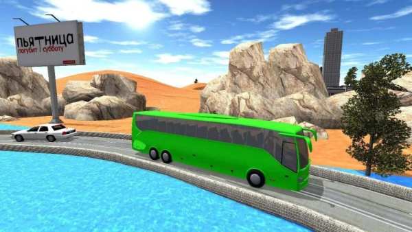 Uphill Bus Simulator Telolet 3D: Bus Transporter 2 screenshot 2