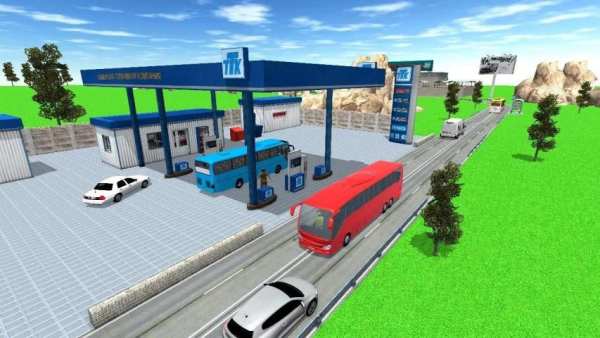 Uphill Bus Simulator Telolet 3D: Bus Transporter 2 screenshot 1