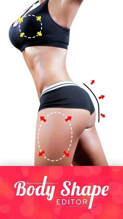Body Shape Editor : Make Me Slim 1 تصوير الشاشة