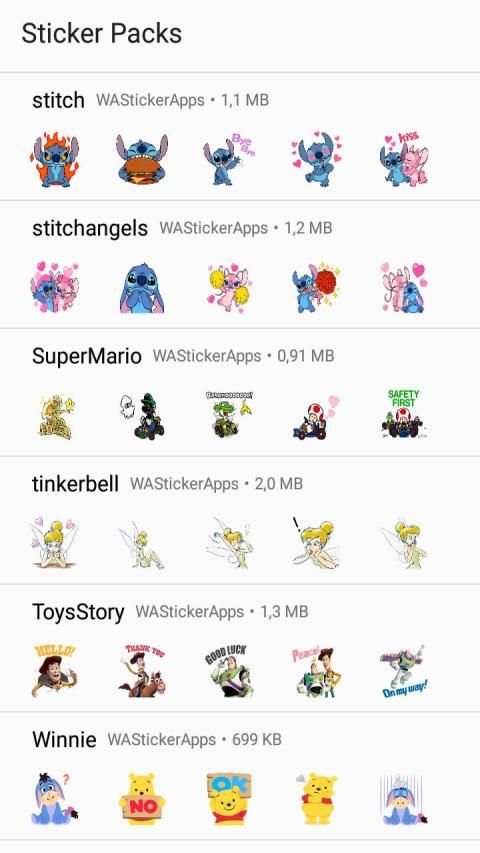 Cartoon Sticker WhatsApp - Animation WAStickerApps screenshot 1