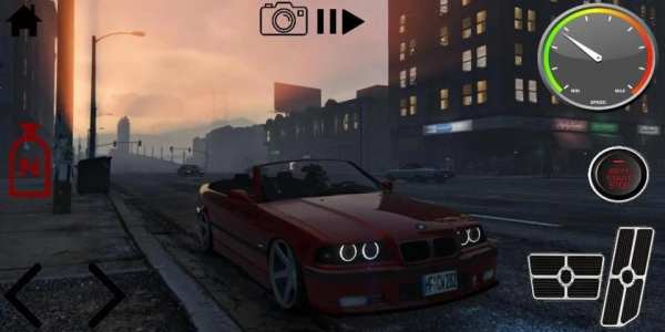 Driving BMW 328 E36 Racing Simulator screenshot 4