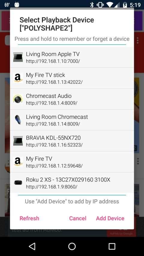 PlayTo Chromecast screenshot 7