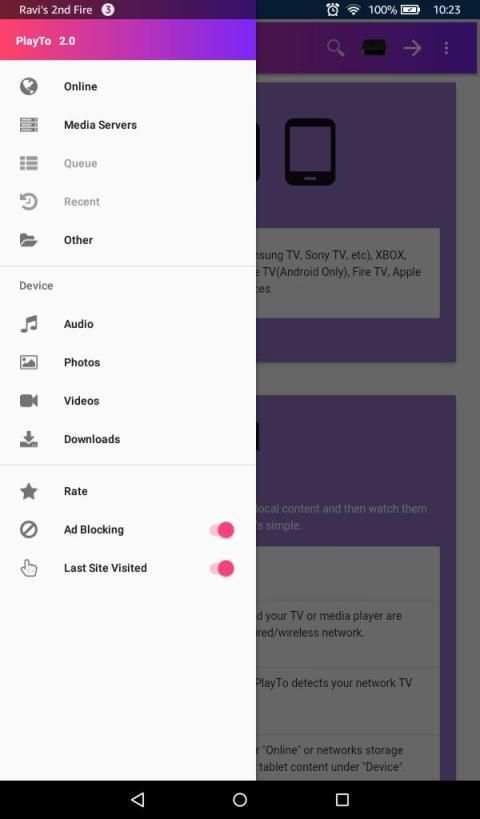 PlayTo Chromecast screenshot 3
