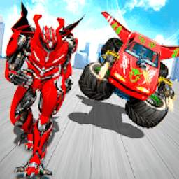 Flying Monster Truck Robot Transform - Robot Wars