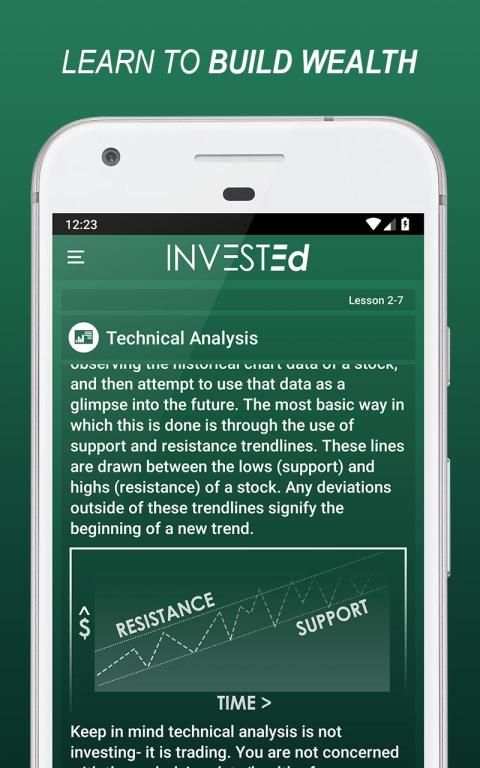 InvestEd: Learn How To Invest | Learn How To Trade screenshot 3
