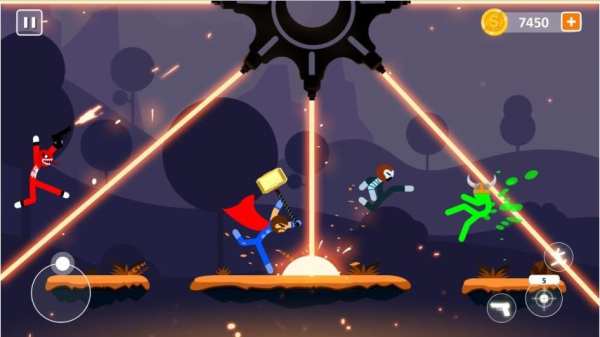 Spider Stick Fight - Stickman Fighting Games स्क्रीनशॉट 4