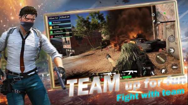 Unknown Fire Free Battleground स्क्रीनशॉट 3