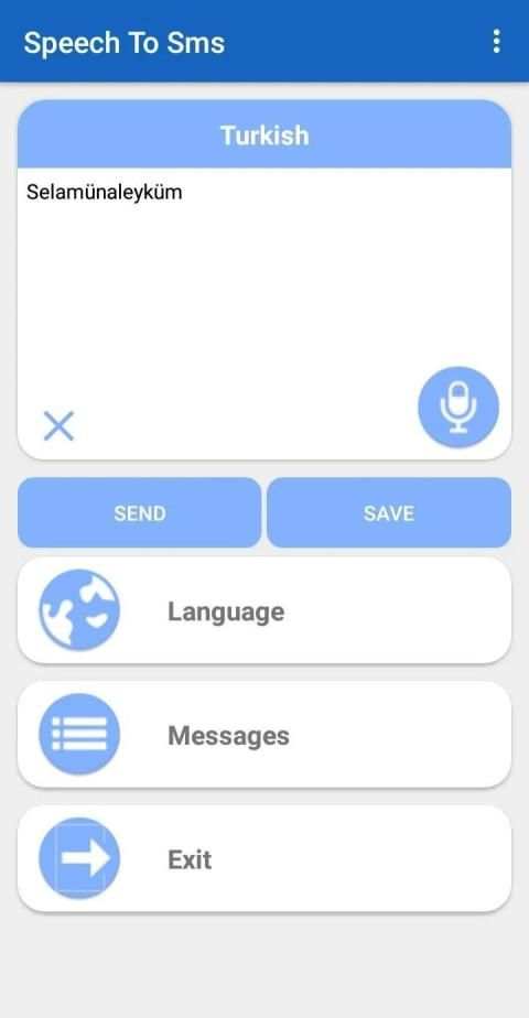 Speech To Sms screenshot 5