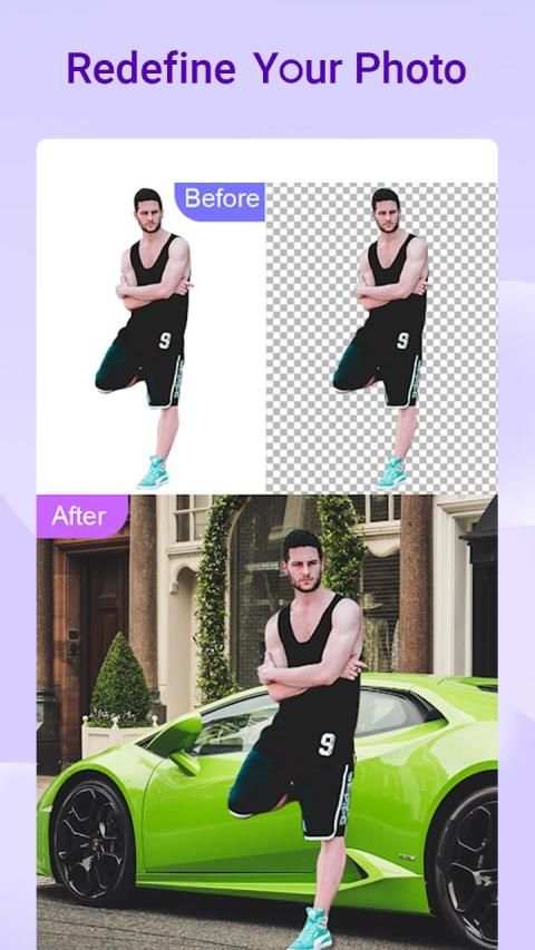 CutOut & Photo Background Editor, Cut Paste Photos स्क्रीनशॉट 6