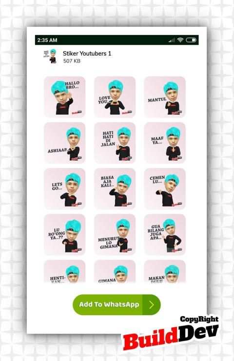Kumpulan Sticker Keren WAStickerApps 2020 screenshot 4