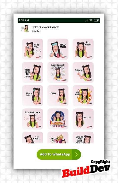 Kumpulan Sticker Keren WAStickerApps 2020 screenshot 16