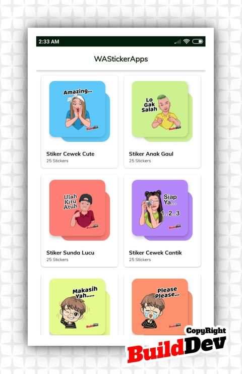 Kumpulan Sticker Keren WAStickerApps 2020 screenshot 20