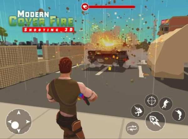 Modern Cover Fire 2 Offline Sniper Shooting 3D screenshot 3