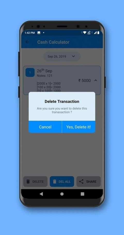 Cash Calculator, Cash Tally, Money Counter(No Ads) स्क्रीनशॉट 2