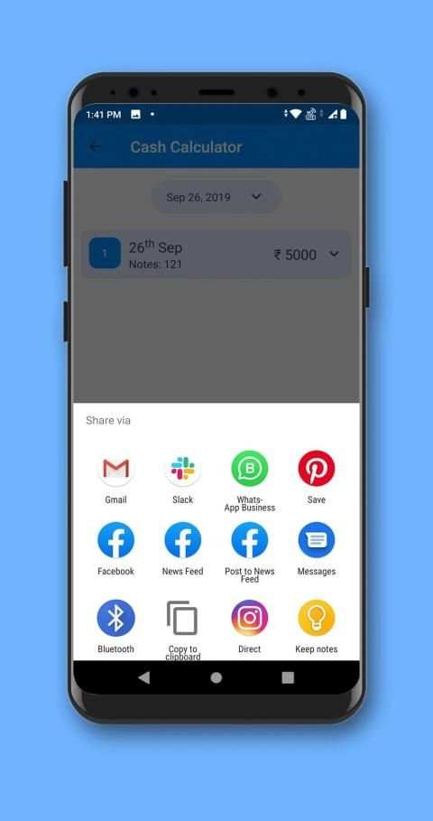 Cash Calculator, Cash Tally, Money Counter(No Ads) स्क्रीनशॉट 3