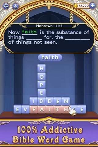 Bible Word Stack - Free Bible Word Puzzle Games स्क्रीनशॉट 5