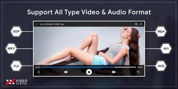 XX Video Player - MX HD Video Player स्क्रीनशॉट 4