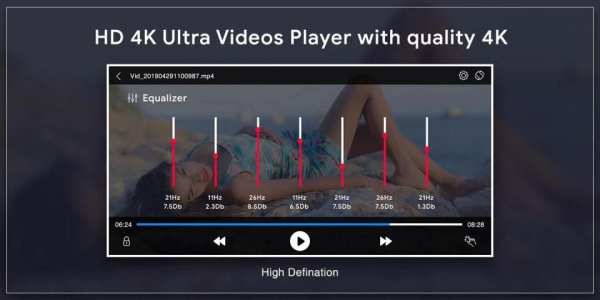 XX Video Player - MX HD Video Player स्क्रीनशॉट 1