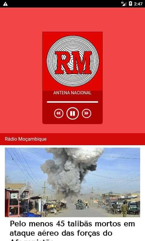 Rádio Moçambique screenshot 1
