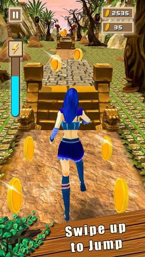 Scary Princess Running Game - Temple Final Run screenshot 9