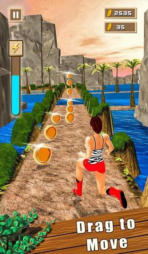 Scary Princess Running Game - Temple Final Run screenshot 4