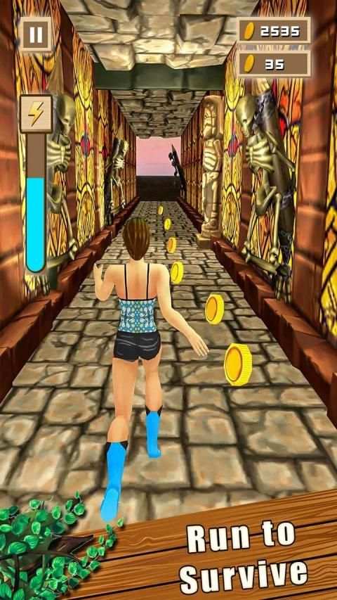 Scary Princess Running Game - Temple Final Run screenshot 11