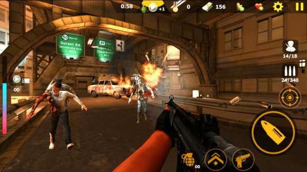 Military Zombie Combat screenshot 3
