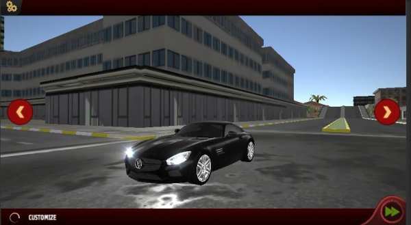 Super Cars Bugatti Mercedes Drift Simulator screenshot 1