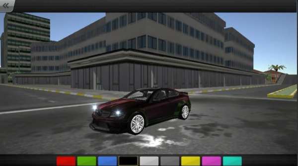 Super Cars Bugatti Mercedes Drift Simulator screenshot 4
