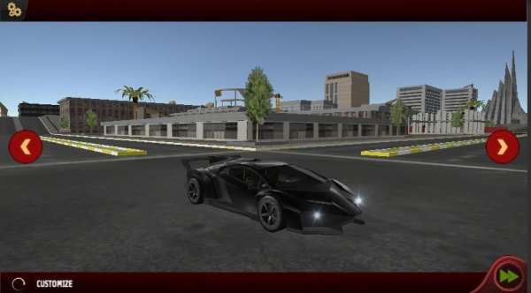Super Cars Bugatti Mercedes Drift Simulator screenshot 3