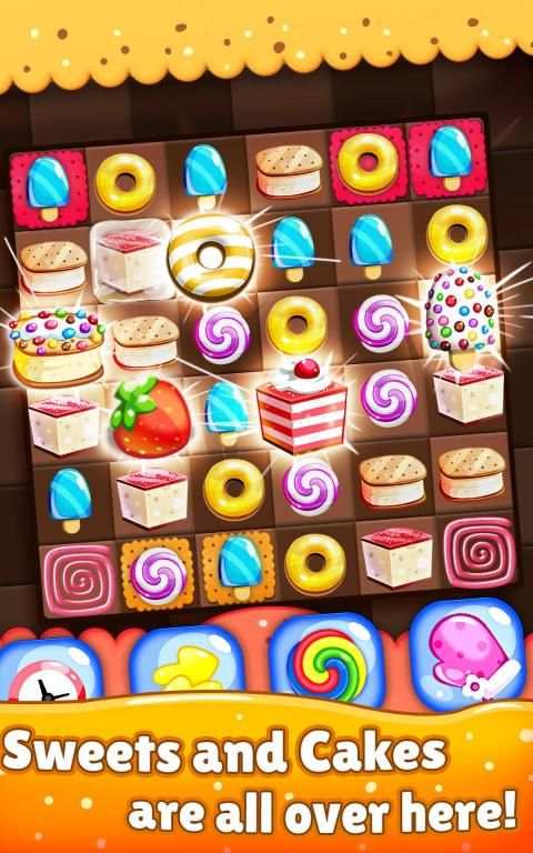 Candy Smack - Sweet Match 3 Crush Puzzle Game screenshot 5
