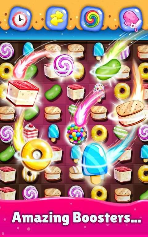 Candy Smack - Sweet Match 3 Crush Puzzle Game screenshot 3