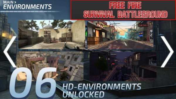 Free Fire FPS War Battleground screenshot 2