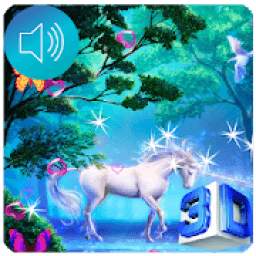 3D Unicorn Live Wallpaper