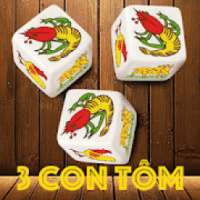 bau cua - 3 com tôm