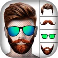 Stylish Men Photo Editor : Beard, Hairstyle Tattoo on 9Apps