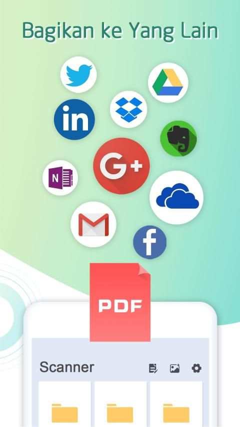 Camera Scanner - Pemindaian HD Dokumen Gratis screenshot 1