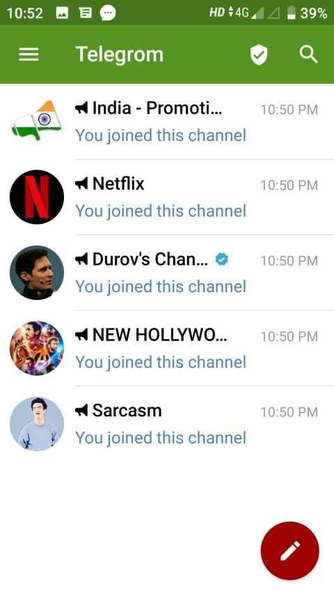 Telegrom Messenger screenshot 7