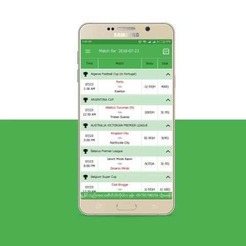 Myanmar Soccer Odds screenshot 7