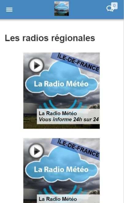 La Radio Météo 2 تصوير الشاشة