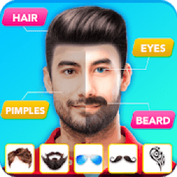 ikon Man Hair Style: Beard Style, Mustache Photo Editor