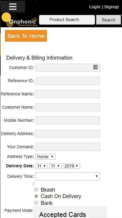 Onphonic : An Online Partner Shop screenshot 2