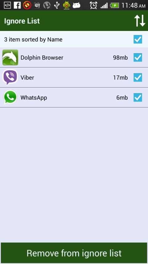 Advanced Task Killer - Free screenshot 4