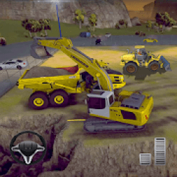 ikon Excavator Crane Driving Simulator - City Building