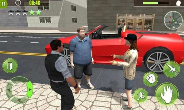 Crime Simulator City Fight 3D स्क्रीनशॉट 1