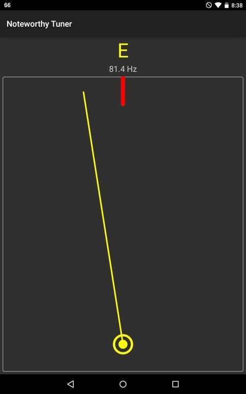 Noteworthy Tuner स्क्रीनशॉट 1