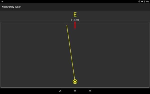 Noteworthy Tuner स्क्रीनशॉट 2