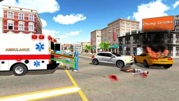 Ambulance Driving Game: Rescue Driver Simulator screenshot 5