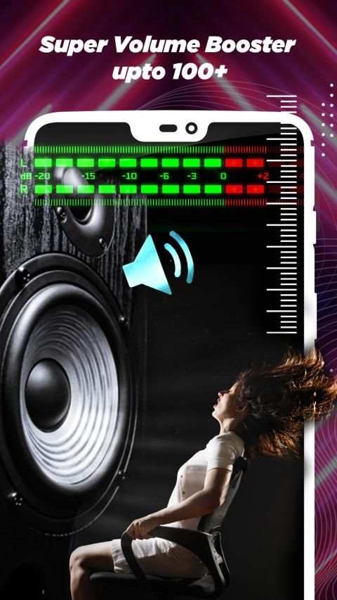 Music Equalizer -Extra Bass Audio Player Booster स्क्रीनशॉट 3