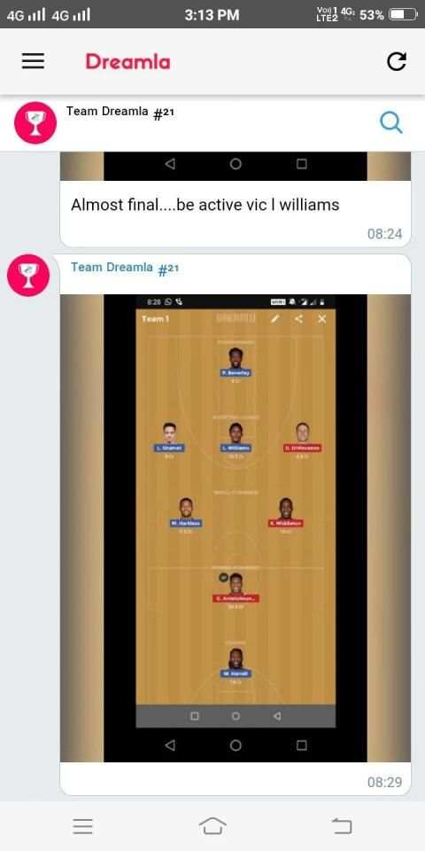 Dreamla - Dream11 Teams & Prediction Provider screenshot 2